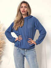 Load image into Gallery viewer, Waffle Knit Oversized Lounge Hoodie