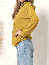 Load image into Gallery viewer, Waffle Knit Oversized Lounge Hoodie