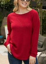 Load image into Gallery viewer, Cross Stitching Textured Pullover