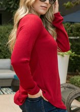 Load image into Gallery viewer, Cross Stitching Textured Pullover