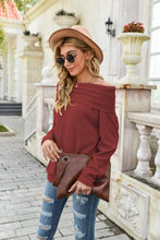 Load image into Gallery viewer, Off Shoulder Summer Pullover