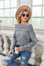 Load image into Gallery viewer, Off Shoulder Summer Pullover