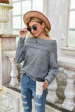 Load image into Gallery viewer, Off Shoulder Summer Pullover