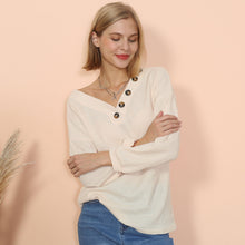 Load image into Gallery viewer, Drop Shoulder Textured Knit Sweater