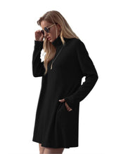 Load image into Gallery viewer, Soft Turtleneck Tunic Sweater