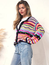 Load image into Gallery viewer, Knitted Boho Cardigan Sweater