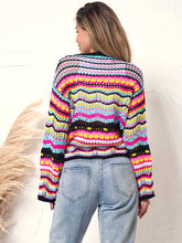 Load image into Gallery viewer, Knitted Boho Cardigan Sweater