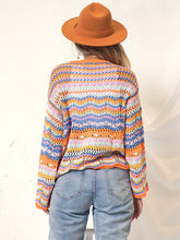Load image into Gallery viewer, Knitted Boho Cardigan Sweater