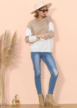 Load image into Gallery viewer, Color Block Net Detail Sweater