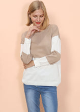 Load image into Gallery viewer, Color Block Net Detail Sweater