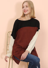 Load image into Gallery viewer, Multicolor Drop Shoulder Sweater