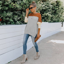 Load image into Gallery viewer, Triple Tone Long Knit Sweater