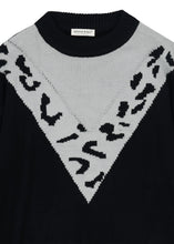 Load image into Gallery viewer, Two Tone Cheetah Light Sweater