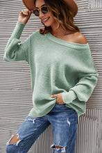Load image into Gallery viewer, Solid Side Slit Knit Sweater