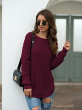 Load image into Gallery viewer, Rounded Hem Knit Sweater