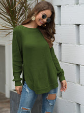 Load image into Gallery viewer, Rounded Hem Knit Sweater