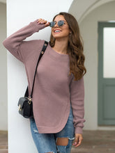 Load image into Gallery viewer, Rounded Hem Knit Sweater