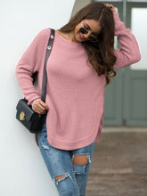 Load image into Gallery viewer, Rounded Hem Knit Sweater