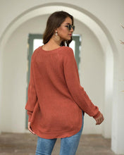Load image into Gallery viewer, Rounded Hem Knit Sweater