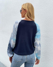 Load image into Gallery viewer, Two Tone Surplice Knit Sweater