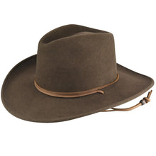 Load image into Gallery viewer, Bailey Joe Eder - LiteFelt Wool Felt Outback Hat w/ Earflaps