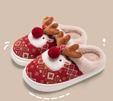 Load image into Gallery viewer, Christmas Plush Slippers - # BOA73410010