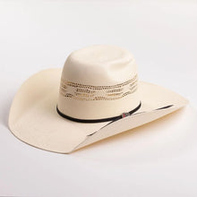 Load image into Gallery viewer, Justin Whitley - Bangora Straw Cowboy Hat