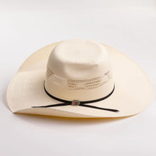 Load image into Gallery viewer, Justin Whitley - Bangora Straw Cowboy Hat