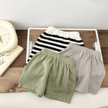 Load image into Gallery viewer, Baby Solid Color Knitted Shorts for Summer (1-3 Years) - # BAAA1B11010003
