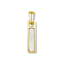 Load image into Gallery viewer, Birthstone Tag Pendant - 14K Gold