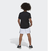 Load image into Gallery viewer, adidas boys Classic 3-stripes Shorts 7 White - # BOAA11610001