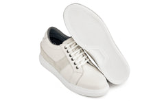 Load image into Gallery viewer, CALTO - K1531 - 3 Inches Taller (Off White) - Lightweight Leather Sneakers