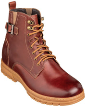 Load image into Gallery viewer, TOTO - K16206 - 2.8 Inches Taller (Cordovan Dark Brown) - High Top Boots