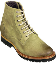 Load image into Gallery viewer, CALTO - K24402 - 3 Inches Taller (Olive) - Casual Zipper Boots