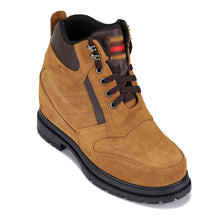 Load image into Gallery viewer, CALDEN 5.2-Inch Taller Brown Nubuck Elevator Boots K881803