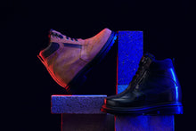 Load image into Gallery viewer, CALDEN 5.2-Inch Taller Brown Nubuck Elevator Boots K881803
