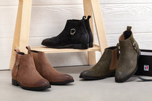 Load image into Gallery viewer, TOTO - K92081 - 3 Inches Taller (Nubuck Black) - Chelsea Ankle Boots