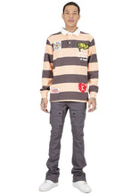 Load image into Gallery viewer, SEPIA Men's Long Sleeve Polo Shirt