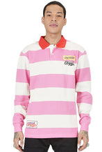 Load image into Gallery viewer, CREPE Men's Long Sleeve Polo Shirt