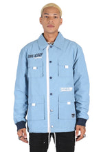 Load image into Gallery viewer, KLOUD Men's premium crispy nylon long sleeve coach jacket