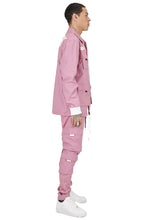 Load image into Gallery viewer, CANON Men's premium crispy nylon long sleeve coach jacket