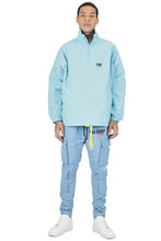 Load image into Gallery viewer, KLOUD Men's premium crispy nylon long sleeve half zip pullover jacket