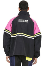 Load image into Gallery viewer, PEBBLE Retro Men's premium crispy nylon long sleeve half zip pullover jacket