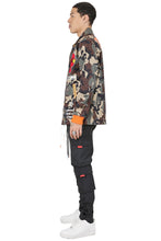 Load image into Gallery viewer, JAKIN Men's premium nylon long sleeve coach jacket with multi patches