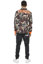 Load image into Gallery viewer, JAKIN Men's premium nylon long sleeve coach jacket with multi patches