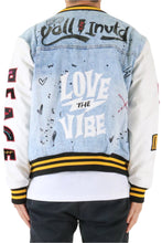Load image into Gallery viewer, NEW NILA Padded Washing Denim Bomber Jacket