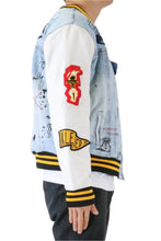 Load image into Gallery viewer, NEW NILA Padded Washing Denim Bomber Jacket