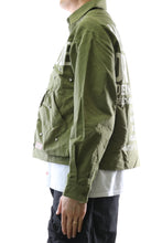 Load image into Gallery viewer, VONT Twill Blended Nylon Crop Top Jacket