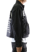 Load image into Gallery viewer, VUSE Twill Blended Nylon Crop Top Jacket
