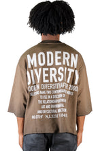 Load image into Gallery viewer, ELLE S/N Jersey 3/4 Sleeve Crop Top Tee with Detachable Necklace